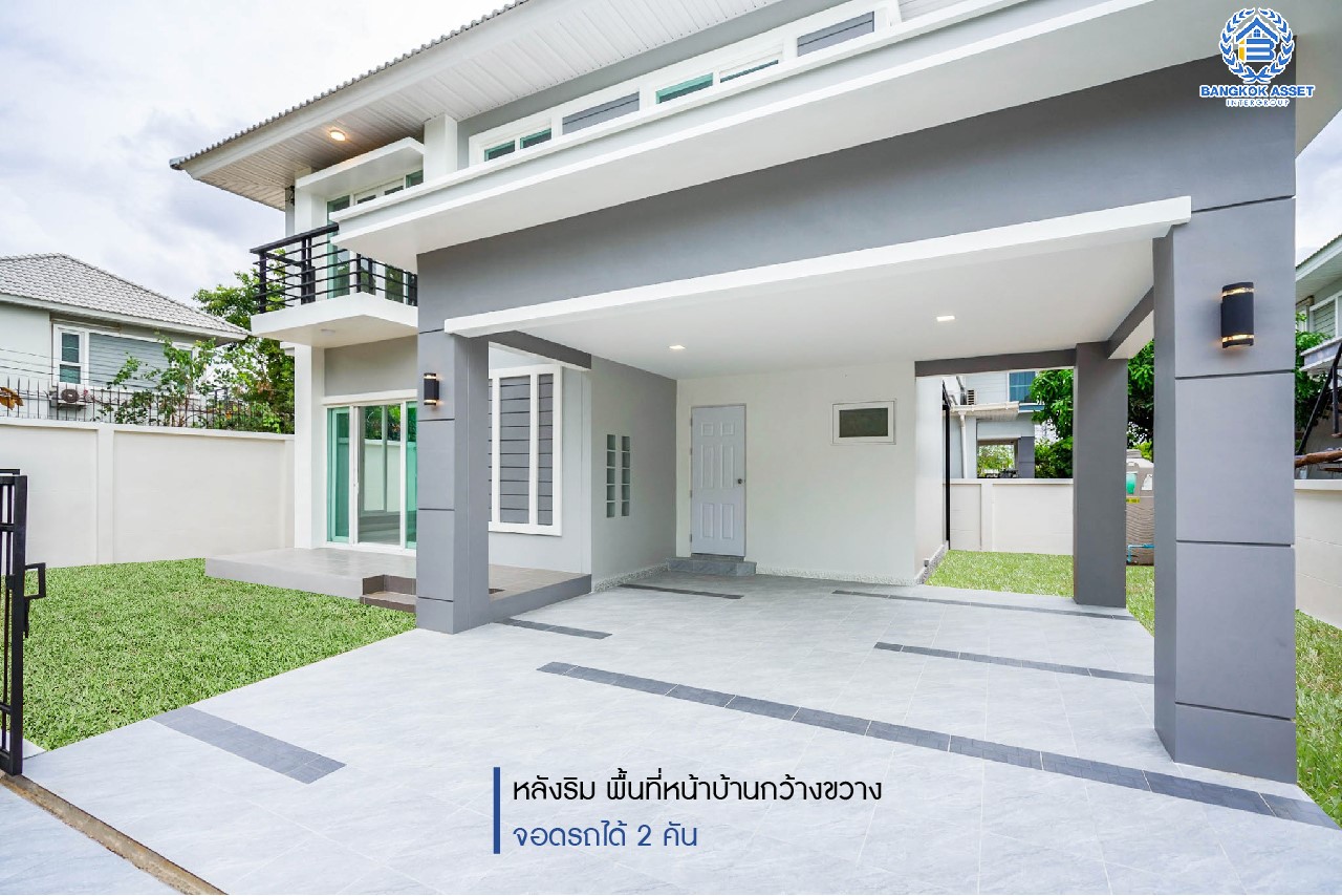 บ้านมือสองตกแต่งใหม่ ม.เพอร์เฟคเพลส รัตนาธิเบศร์ ห้องริม เนื้อที่ 54.5 ตร.ว. ดีไซน์ Modern ฟังก์ชัน 3 ห้องนอน 3 ห้องน้ำ 2 ที่จอดรถ บนที่สุดแห่งทำเลโซนเมือง เชื่อมต่อทุกการเดินทาง ใกล้เซ็นทรัลรัตนาธิเบศร์ จุดขึ้นทางด่วน "งามวงศ์วาน" และเพียง 5 นาที ถึง MRT "สถานีไทรม้า"